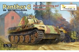 VS720012 Vespid Models 1/72 2cm Flakvierling auf Fahrgestell Panther G